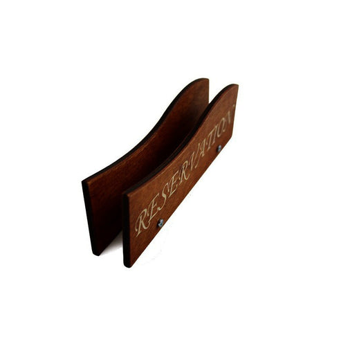 Chevalet de table Réservation